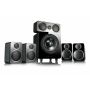 Комплект акустики Wharfedale 5.1, DX-2 HCP System black leather